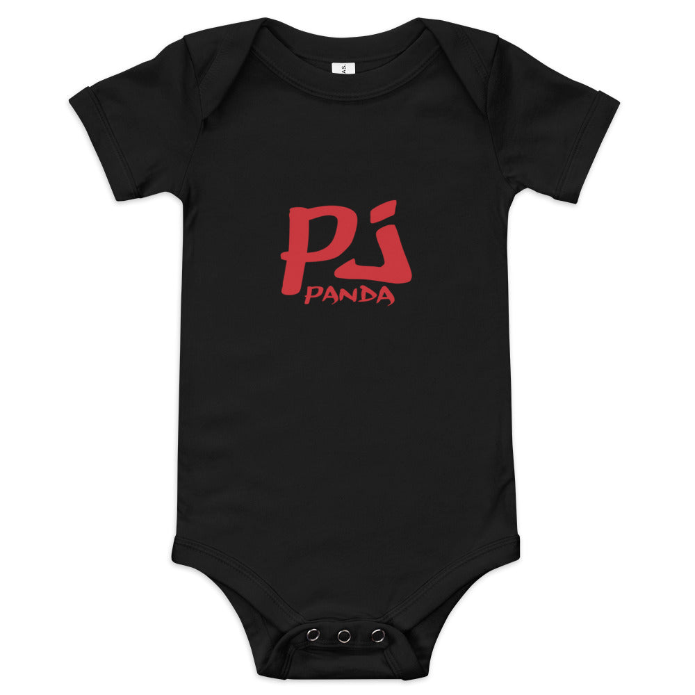 Pj Panda Logo Baby one piece