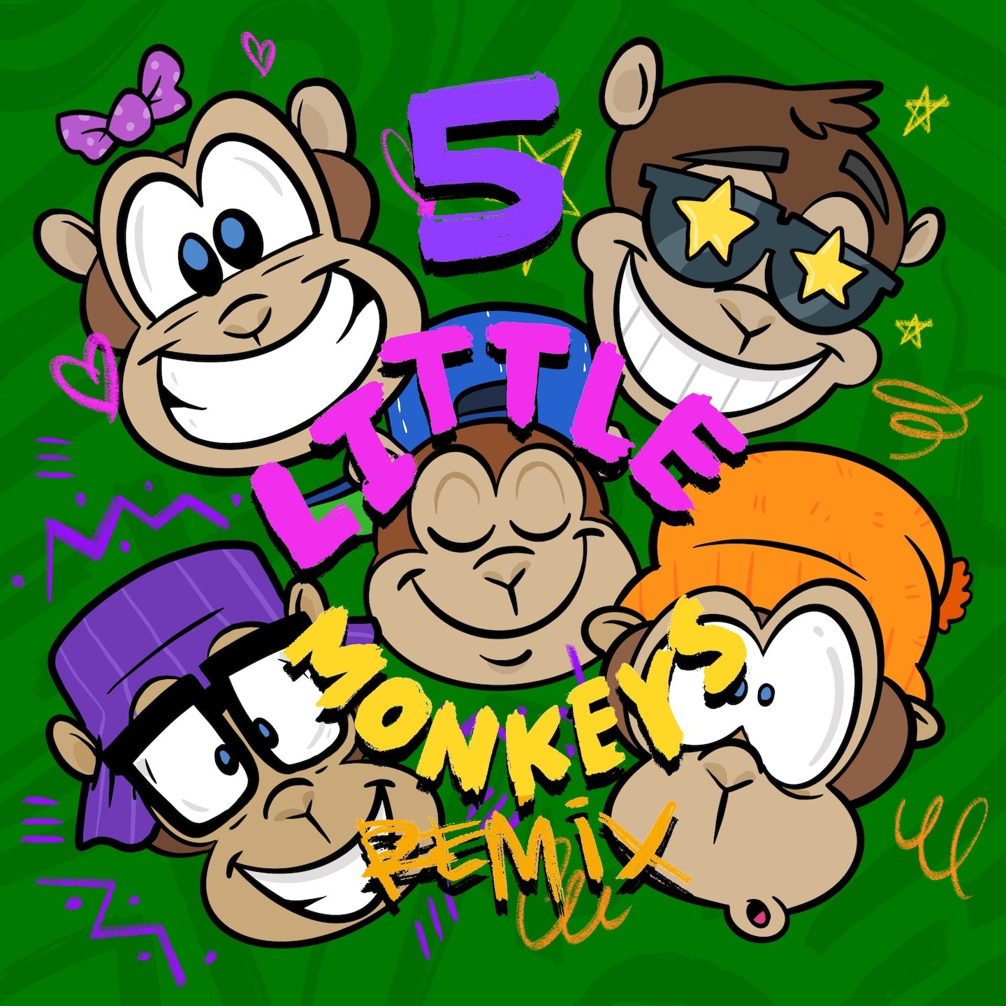 Five Little Monkeys (Remix)