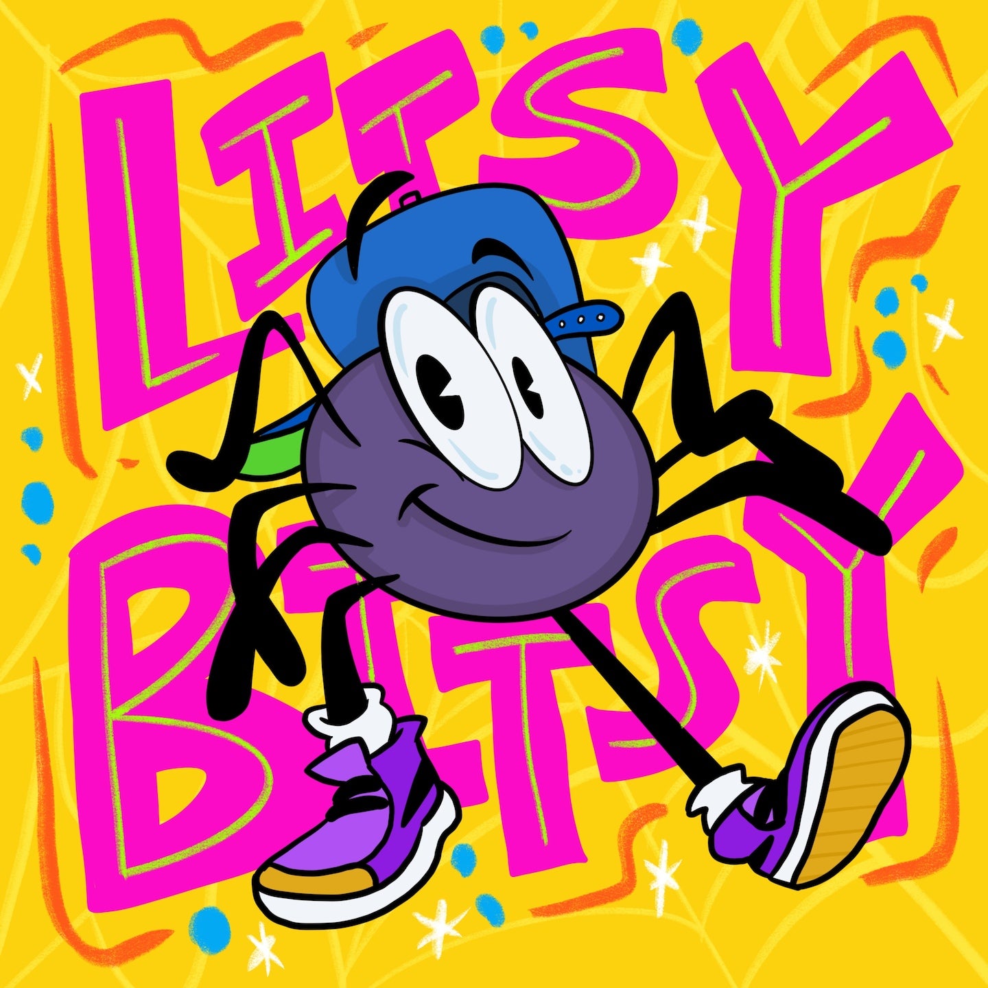 The Litsy Bitsy Spider (Rap Remix)